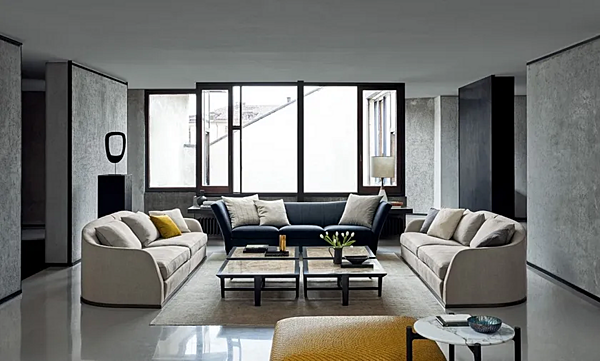 Divano con schienale imbottito Flexform Alfred fabbrica FLEXFORM dall'Italia. Foto №2