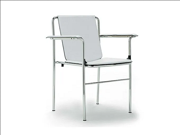 Sedia da training con braccioli in tessuto Movie POLTRONA FRAU fabbrica POLTRONA FRAU dall'Italia. Foto №1