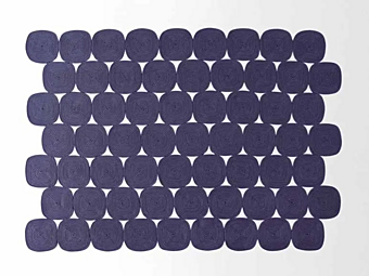Tappeto rettangolare in corda con forme geometriche PAOLA LENTI Zoe
