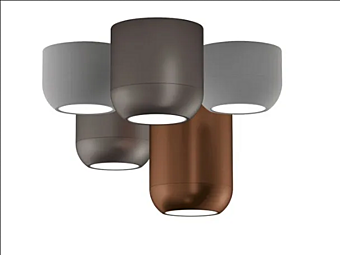 Lampada da soffitto LED dimmerabile in materiale Urban AXOLIGHT PL URBAN P, PL URBAN M, PL URBAN G