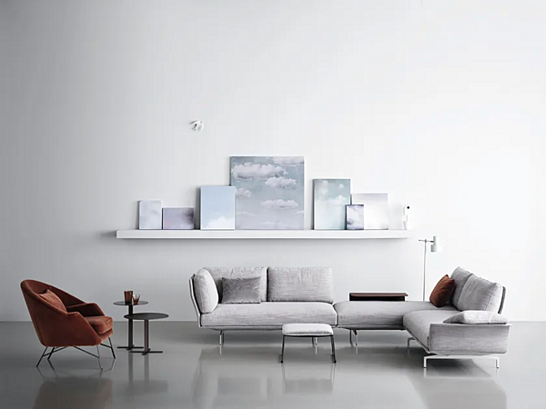 Divano in tessuto con copertura removibile Saba Avant Apres fabbrica SABA dall'Italia. Foto №5