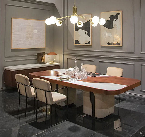 Lampada da tavolo in pelle Helmet FORMITALIA fabbrica FORMITALIA dall'Italia. Foto №6