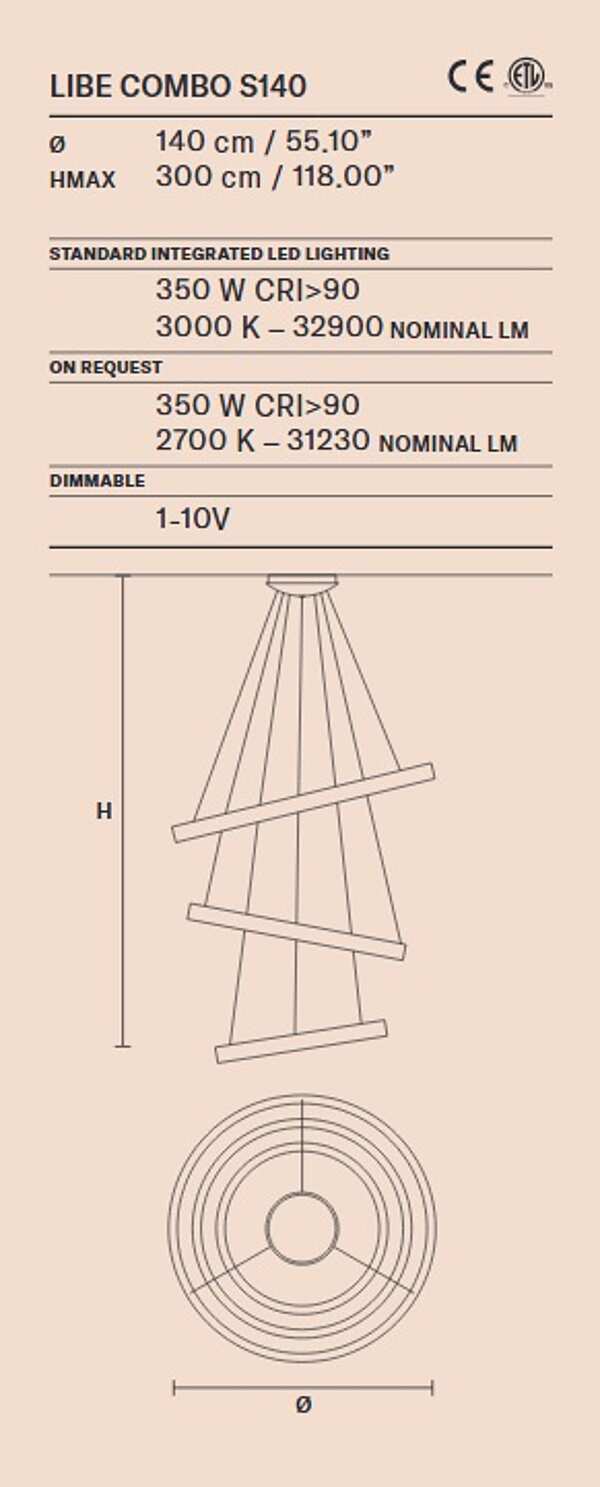 Lampadario MASIERO (EMME PI LIGHT) LIBE s160 fabbrica MASIERO (EMME PI LIGHT) dall'Italia. Foto №3
