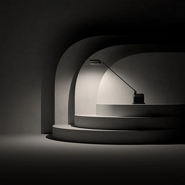 Lampada da tavolo in metallo regolabile LED Daphinette Lumina 09L fabbrica Lumina dall'Italia. Foto №2