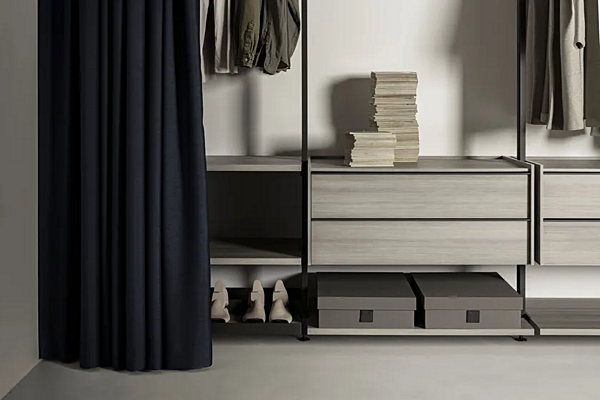 Armadio ad angolo in legno collezione Novel Kristalia fabbrica Kristalia dall'Italia. Foto №4