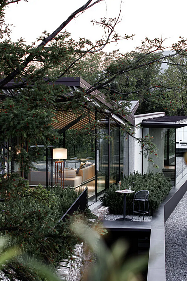 Лампа напольная из тика коллекции Vertigo Atmosphera VG.FL fabbrica ATMOSPHERA dall'Italia. Foto №3