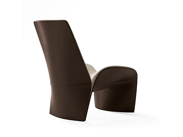 Poltrona in pelle EVA GIORGETTI 66910, 66911 fabbrica GIORGETTI dall'Italia. Foto №2
