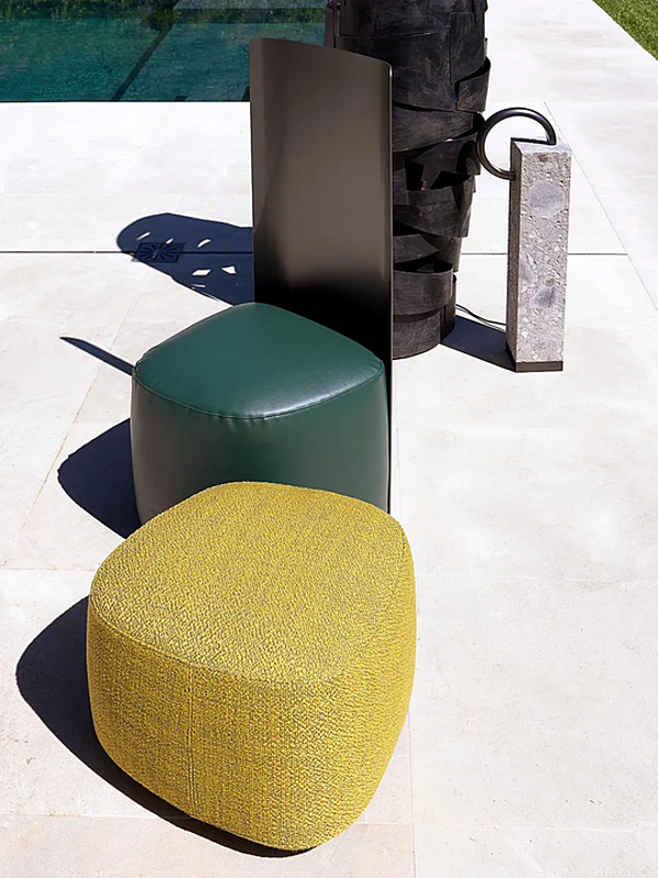Poltrona da giardino in tessuto Pierre Shell Flou fabbrica Flou dall'Italia. Foto №9