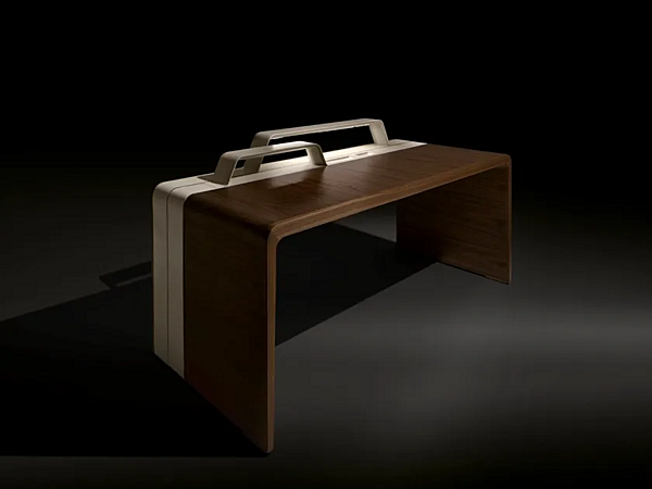 Scrivania rettangolare con cassetti in legno Alma GIORGETTI fabbrica GIORGETTI dall'Italia. Foto №8