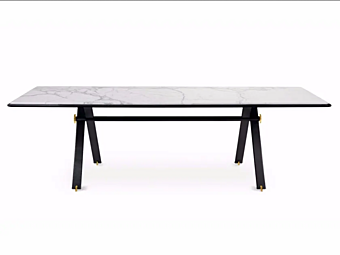 Tavolo rettangolare in marmo Maat Gallotti&Radice Tavolo rettangolare in marmo Maat Gallotti&Radice fabbrica Gallotti & Radice dall'Italia