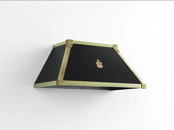 Cappa da cucina in metallo verniciato a parete con illuminazione integrata Officine Gullo CPD001 CPD001 fabbrica Officine Gullo dall'Italia