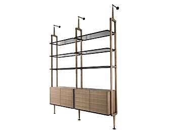 Scaffale PORADA Aria fabbrica PORADA dall'Italia