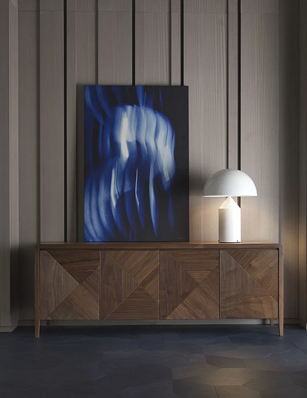 Buffet con ante a battente in legno Leonardo L429 4T ARTE BROTTO L429/4T fabbrica Arte Brotto dall'Italia. Foto №6