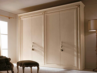 Armadio classico con porte scorrevoli in legno Clara CORTEZARI 500
