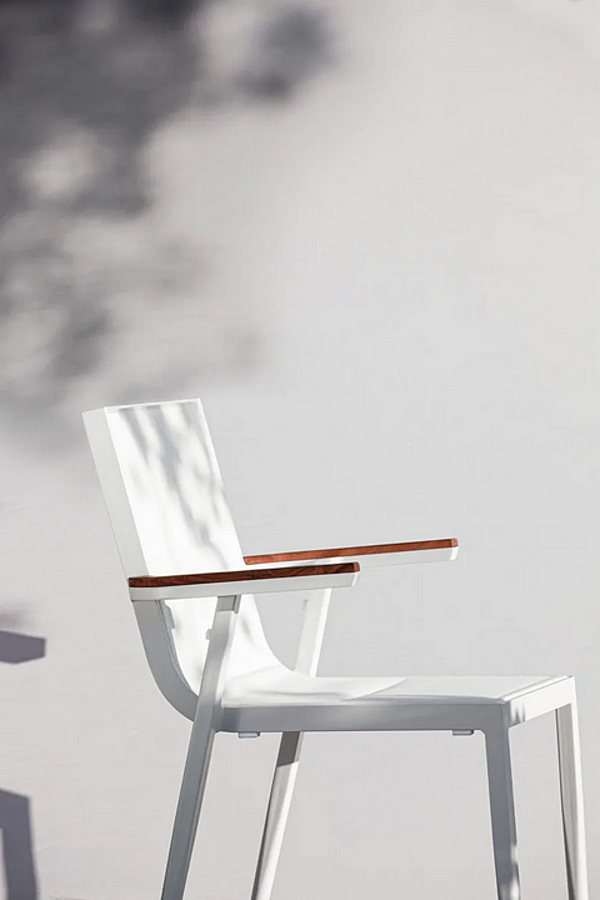 Sedia da giardino impilabile in alluminio con braccioli Atmosphera Domino DM.SB fabbrica ATMOSPHERA dall'Italia. Foto №12