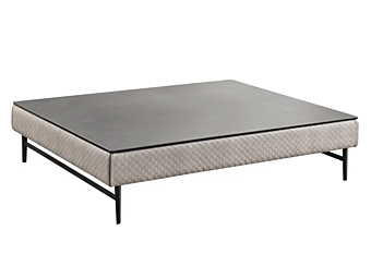 Tavolino basso in pelle Gamma Arredamenti collezione T135B T136B T137B T138B fabbrica GAMMA ARREDAMENTI dall'Italia