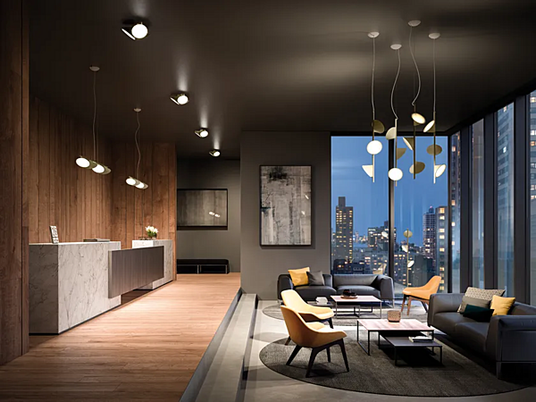 Lampada a sospensione in alluminio LED Orchid AXOLIGHT SP ORCHI3 fabbrica Axolight dall'Italia. Foto №4