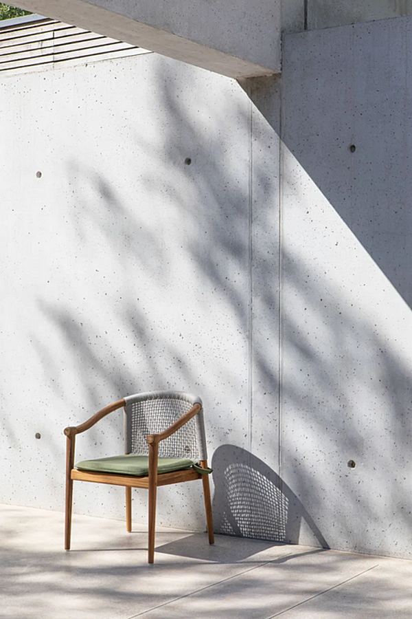 Sedia da giardino in teak con braccioli Atmosphera Lodge LG.SB fabbrica ATMOSPHERA dall'Italia. Foto №8