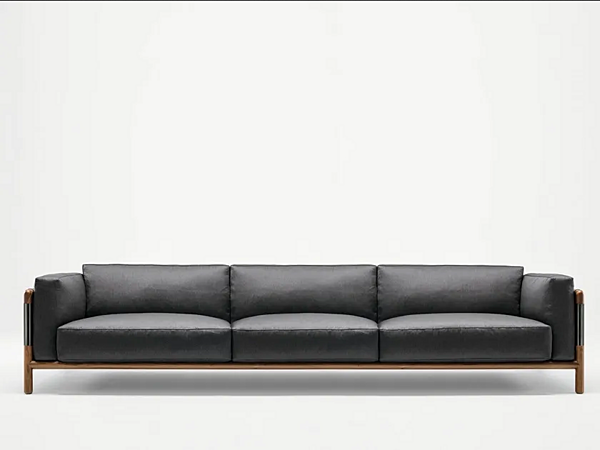 Divano in tessuto con schienale imbottito GIORGETTI Urban 66520, 66521 fabbrica GIORGETTI dall'Italia. Foto №1