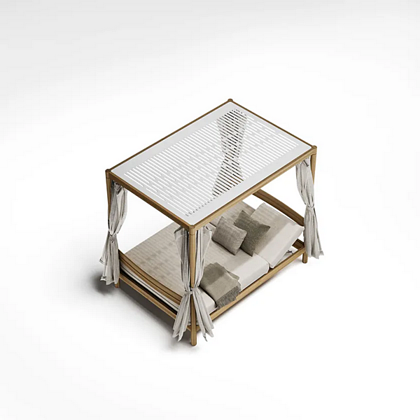 Letto da giardino in legno con canopy Apache Atmosphera fabbrica ATMOSPHERA dall'Italia. Foto №3