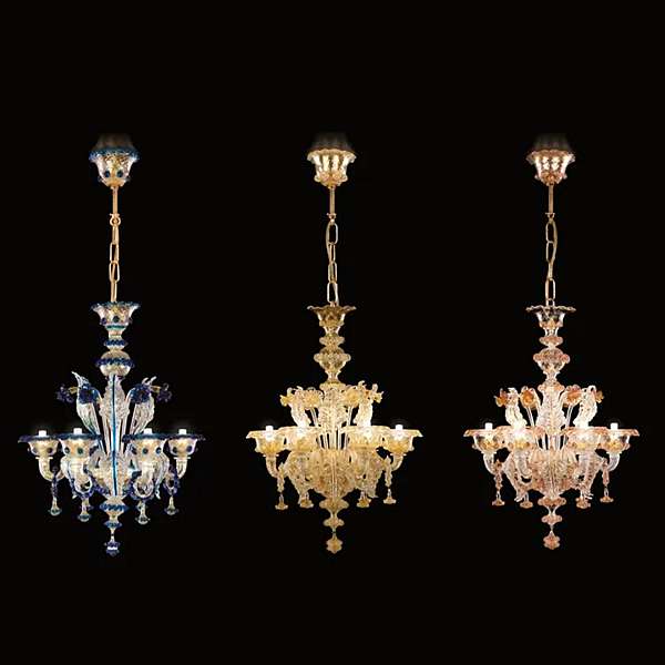Lampadario in vetro di Murano fatto a mano Galliano MULTIFORME fabbrica MULTIFORME dall'Italia. Foto №4