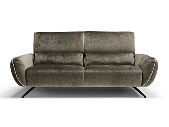 Divano a due posti in tessuto con poggiatesta Clooney Marinelli Home M1382