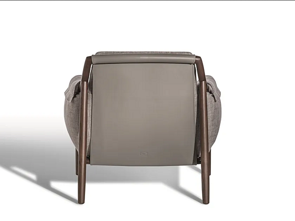 Poltrona in tessuto con braccioli Times Lounge Poltrona Frau fabbrica POLTRONA FRAU dall'Italia. Foto №6