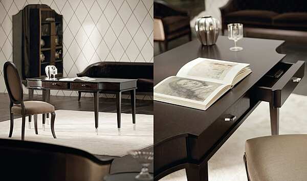 Scrivania in legno con cassetti OPERA CONTEMPORARY DESIRE fabbrica OPERA CONTEMPORARY dall'Italia. Foto №2