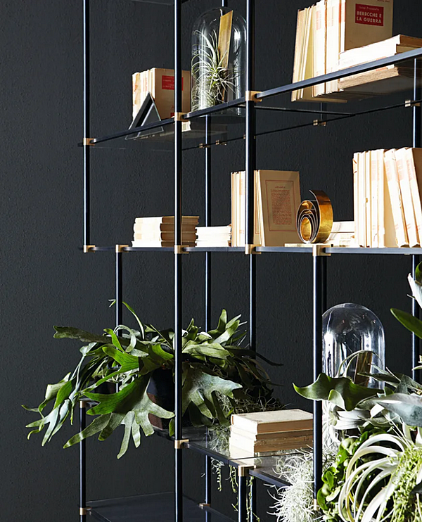 Libreria modulare in alluminio Drizzle Gallotti&Radice fabbrica Gallotti & Radice dall'Italia. Foto №4