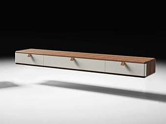 Tavolo console rettangolare in legno da parete CASA +39 PARADIGMA EPA002