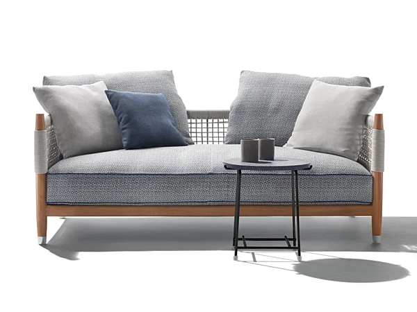 Divano da giardino a 2 posti in tessuto Parker FLEXFORM 295A3 fabbrica FLEXFORM dall'Italia. Foto №3