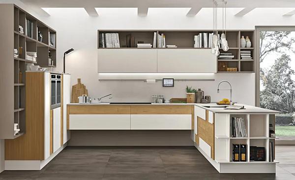 Cucina su misura in legno LUBE CUCINE Creativa 1 fabbrica LUBE CUCINE dall'Italia. Foto №3