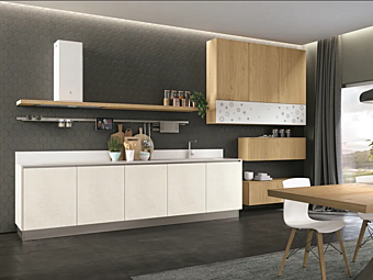 Cucina su misura in legno LUBE CUCINE Clover Neck 1