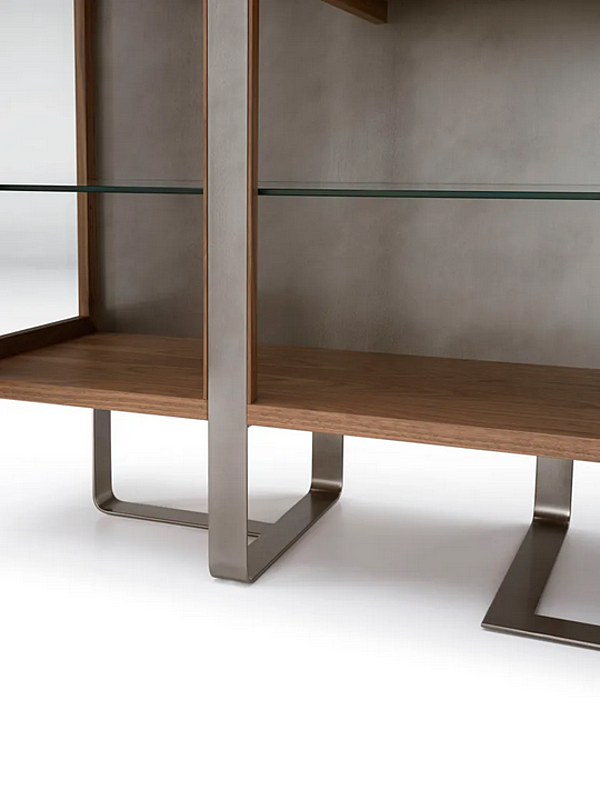 Buffet con 2 ante e ripiani in vetro Leonardo ARTE BROTTO L515 L515 fabbrica Arte Brotto dall'Italia. Foto №4
