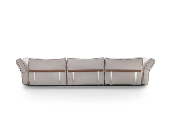 Divano a tre posti in tessuto Camelot FLEXFORM fabbrica FLEXFORM dall'Italia. Foto №3