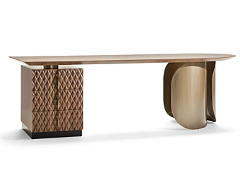 Scrivania rettangolare in legno con cassetti Erik OPERA CONTEMPORARY 48003/N