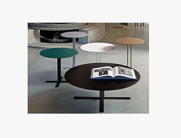 Tavolino da caffè rotondo in MDF Piu Saba fabbrica SABA dall'Italia. Foto №5
