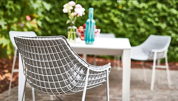 Sedia da giardino in acciaio con braccioli collezione VARASCHIN Summer Set 2423, 2423C fabbrica VARASCHIN dall'Italia. Foto №12
