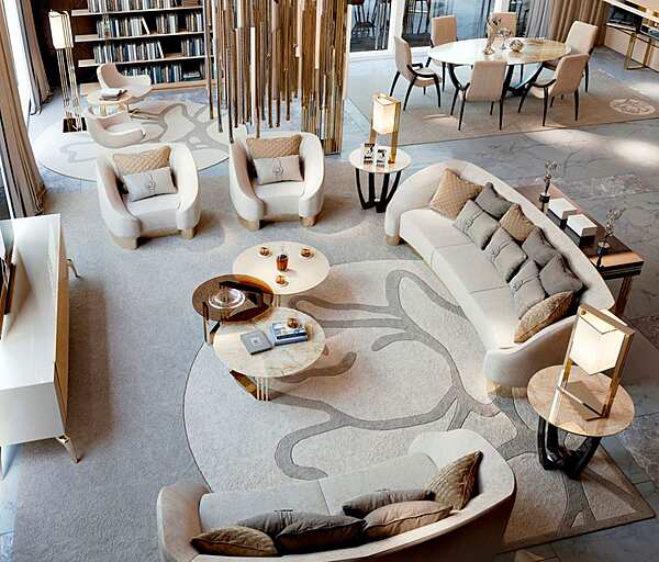 Poltrona con braccioli in tessuto Infinity Bizzotto Italia fabbrica Bizzotto Italia dall'Italia. Foto №4