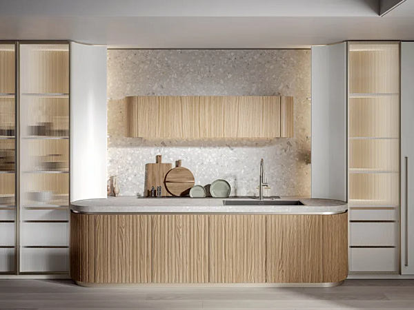 Cucina in rovere personalizzata Incanto 3.0 Old Line fabbrica Oldline dall'Italia. Foto №2
