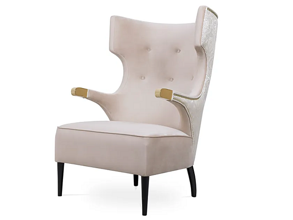 Poltrona in pelle imbottita con braccioli Sika BRABBU fabbrica BRABBU dall'Italia. Foto №12