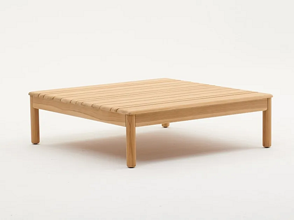 Tavolino da giardino quadrato in teak VARASCHIN collezione Bali 228P1A, 228P2A fabbrica VARASCHIN dall'Italia. Foto №1