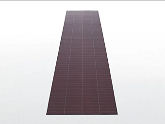 Tappeto rettangolare in feltro PAOLA LENTI Yard fabbrica PAOLA LENTI dall'Italia