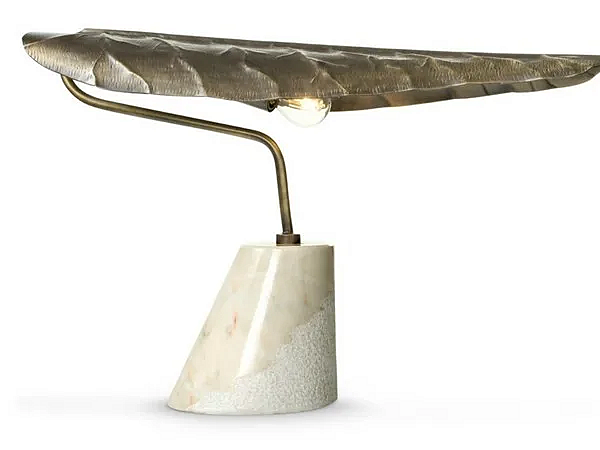 Lampada da tavolo in ottone Calla BRABBU fabbrica BRABBU dall'Italia. Foto №2