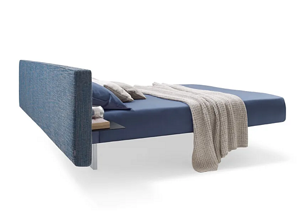 Letto matrimoniale in tessuto con testata imbottita Plane Long Duomo Design fabbrica Duomo Design dall'Italia. Foto №3