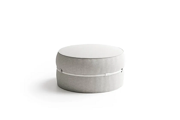 Pouf da giardino rotondo in tessuto con copertura removibile Atmosphera Ponente CXPN.PF fabbrica ATMOSPHERA dall'Italia. Foto №6