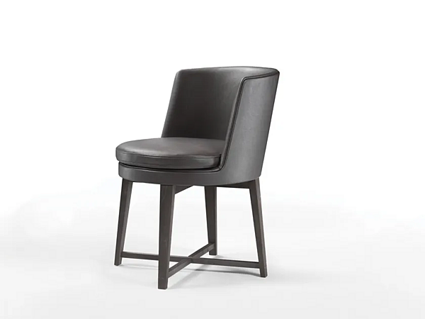 Poltrona in pelle con cuscino integrato Feel Good FLEXFORM fabbrica FLEXFORM dall'Italia. Foto №3