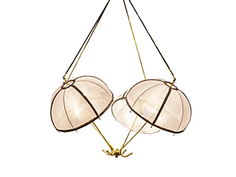 Lampada a sospensione in tessuto Umbrella FORMITALIA