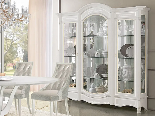 Vetrina in legno con illuminazione integrata CASA +39 GIULIETTA 3601 fabbrica CASA +39 dall'Italia. Foto №1