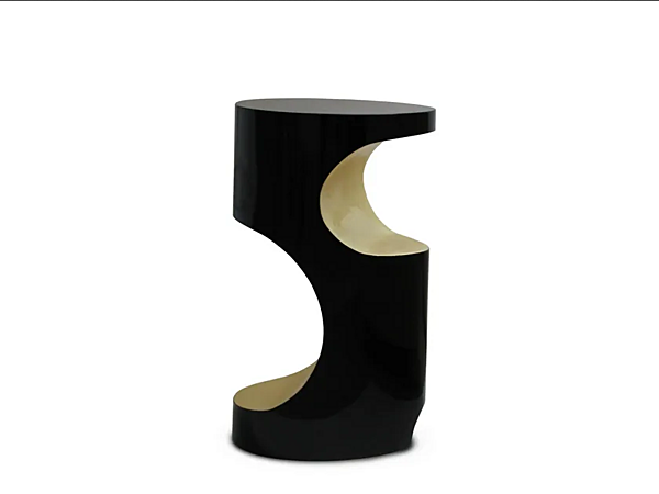 Tavolino da caffè rotondo in fibra di vetro BRABBU collezione Bryce fabbrica BRABBU dall'Italia. Foto №1